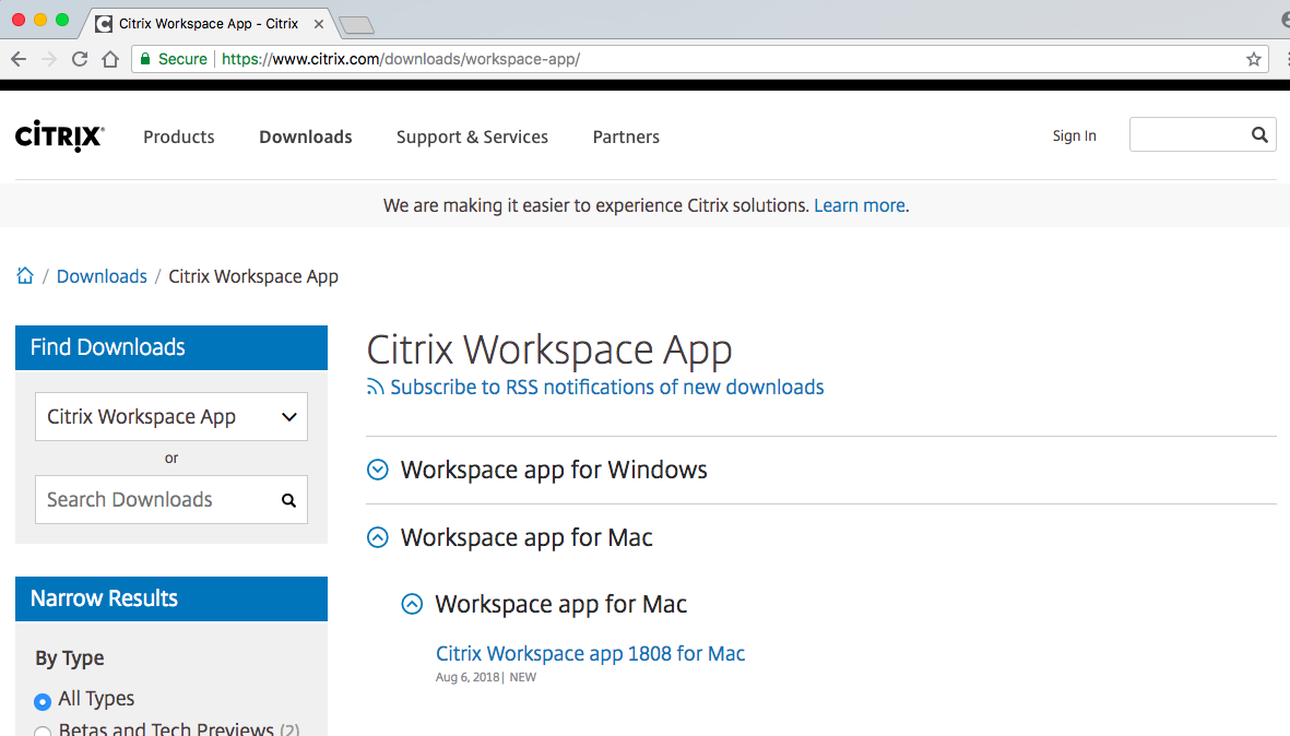 Citrix Workspace App Download For Mac